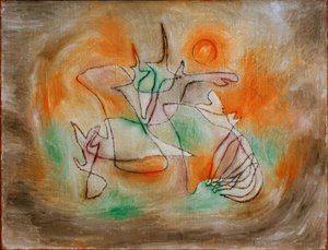 Howling Dog by Paul Klee